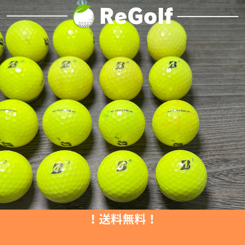 【中古】 【送料無料】 ロストボール ブリヂストン TOUR B RXS イエロー 年式混合 20球 ACランク リゴルフ